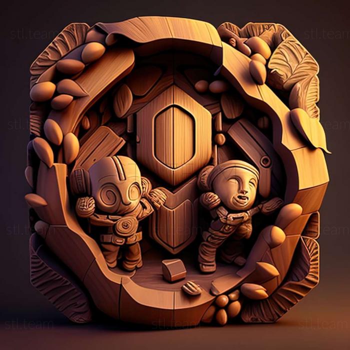3D model The Iconoclasts game (STL)